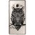 Snooky Printed Owl Mobile Back Cover of Samsung Tizen Z3 - Multicolour