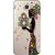 Snooky Printed Green Lady Mobile Back Cover of Samsung Galaxy J5 Prime - Multicolour