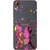Snooky Printed Butterfly Mobile Back Cover of HTC Desire 628 - Multicolour
