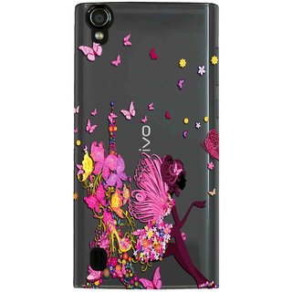 Buy Snooky Printed Butterfly Mobile Back Cover Of Vivo Y15