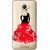 Snooky Printed Red Black Mobile Back Cover of Coolpad Note 3 Lite - Multicolour