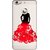 Snooky Printed Red Black Mobile Back Cover of Letv Le 1S - Multicolour