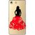 Snooky Printed Red Black Mobile Back Cover of Sony Xperia M5 - Multicolour