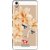 Snooky Printed Flower Face Mobile Back Cover of Lava X9 - Multicolour