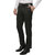 Inspire Black Checkered Slim Formal Trouser