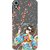 Snooky Printed Fishes Mobile Back Cover of HTC Desire 820 - Multicolour