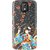 Snooky Printed Fishes Mobile Back Cover of HTC Desire 526 - Multicolour