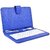 Infinity Key Combo 8 inch Micro USB Case  Keyboard - Fits 8 inch Tablets (Blue)