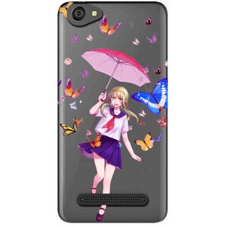 Buy Snooky Printed Butterfly Mobile Back Cover Of Lyf Wind 6 Multicolour Online 399 From Shopclues