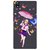 Snooky Printed Butterfly Mobile Back Cover of Vivo Y51L - Multicolour