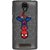 Snooky Printed Spiderman Mobile Back Cover of Lenovo A1000 - Multicolour