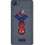 Snooky Printed Spiderman Mobile Back Cover of Micromax Canvas 5 E481 - Multicolour