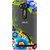Snooky Printed Corner design Mobile Back Cover of Asus Zenfone 2 Laser ZE550KL - Multicolour