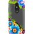 Snooky Printed Corner design Mobile Back Cover of Gionee A1 - Multicolour