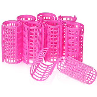 buy liqon pack of 8 pcs plastic hair curlers rollers and hair