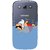 Snooky Printed Swimmer Mobile Back Cover of Samsung Galaxy S3 - Multicolour