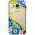Snooky Printed Corner design Mobile Back Cover of Samsung Galaxy J2 - Multicolour