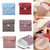 2pc Cotton Pouch Purse Pad Holder Handbag Girls Gift Polka Dot Sanitary Napkin Bags