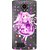 Snooky Printed Diamond Girl Mobile Back Cover of LYF Flame 7 - Multicolour