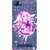 Snooky Printed Diamond Girl Mobile Back Cover of LYF Flame 8 - Multicolour