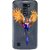 Snooky Printed Bird Mobile Back Cover of LG K10 - Multicolour