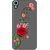 Snooky Printed Rose Mobile Back Cover of HTC Desire 820 - Multicolour