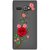 Snooky Printed Rose Mobile Back Cover of Lava Flair P1 - Multicolour