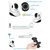 Wireless HD Night Vision IP Wifi CCTV Indoor Security Camera Stream Live Video in Mobile or Laptop - White