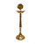 Brass Samai / Golden Mor Design Diya / Long Table Diya