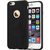 Black Heat Dissipation Hollow Net  Jali Designed Thin Soft TPU Back Case Cover for I PHONE 6 + BY Brand Fuson
