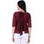AIDA Lace Brasso Top for Women - Maroon