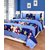 Shivaay Home Creations 3D Cartoon Printed Polycotton Double Bedsheet With 2 Pillow Covers- (90x90), Multicolour