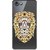 Snooky Printed Lion Face Mobile Back Cover of Oppo Neo 7 - Multicolour