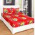 Welhouse India 3D 1 Double bedsheet with 2 Pillow Covers 3DBD-013
