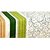 Zain Cotton Diwan Set of 8 Pieces ,Green Stripes.