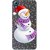 Snooky Printed Santa Cartoon Mobile Back Cover of HTC Desire 826 - Multicolour