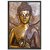 Lord Buddha High Quality UV Textured Wall Poster - With Frame, 12 inch x 18 inch ,   Poster: Home, Hotels & Office Interior Decor