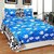 ZAINHOME Double Bedsheet With 2 Pillow covers