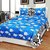ZAINHOME Double Bedsheet With 2 Pillow covers