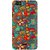 Snooky Printed Color Birds Mobile Back Cover of Micromax Bolt Q338 - Multicolour