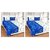 Zain double bed sheet with 2 pillow covers, Set of 2