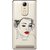 Snooky Printed Face Mobile Back Cover of Lenovo Vibe K5 Note - Multicolour