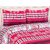 k decor 3D Printed Polycotton Double Bedsheet With 2 Pillow Covers- (90x90), Multicolour