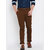 Van Galis Fashion Dark Brown Formal Trousers For Men