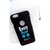 Iphone 6 6s Black Soft Silicone Matte Finish Logo Cut Back Cover Case+Tampered Glass