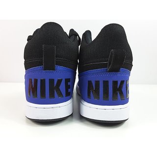 nike court mid blue