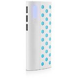 OMNITEX new dotted portable battery charger 13000 Mah Power Bank (White)