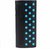 OMNITEX new dotted portable charger 13000 Mah Power Bank (black)