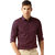 Van Galis Men's Multicolor Solid Cotton Formal Shirt Pack of 3