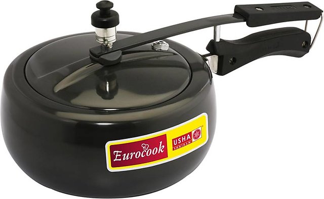 Usha Shriram Hard Anodized Pressure Cooker 3.5 L Pressure Cooker Hard Anodized